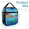 thumbnail image 2 of Luca Lunch Bag, Insulated Lunch Box Large Capacity Reusable Insulated Cooler Lunch Totes Bag for Work Office School Camping Travel Picnic, 2 of 7