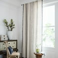 thumbnail image 4 of Cortinas semitransparentes para sala de estar, cortinas semitransparentes con textura de lino para ventana, bolsillo para barra de dormitorio, 4 of 7