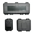 thumbnail image 4 of Yinanstore 3x 1:18 Miniature Simulation Suitcase Chest Toy Accessory Decorative Layout Lightweight (Black Color) Chest Box Scene Cosplay, 4 of 8