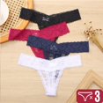 thumbnail image 2 of 3 Unids/Set Bragas De Encaje Ropa Interior Floral Completa De Las Mujeres Calzoncillos Sexy Tanga Lencería Femenina Íntimospangjing, 2 of 4