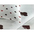 thumbnail image 3 of Ambesonne Casino Quilted Coverlet 3 Pcs, Gambling Club Minimalist, Queen Size, Red Ruby Maroon, 3 of 4