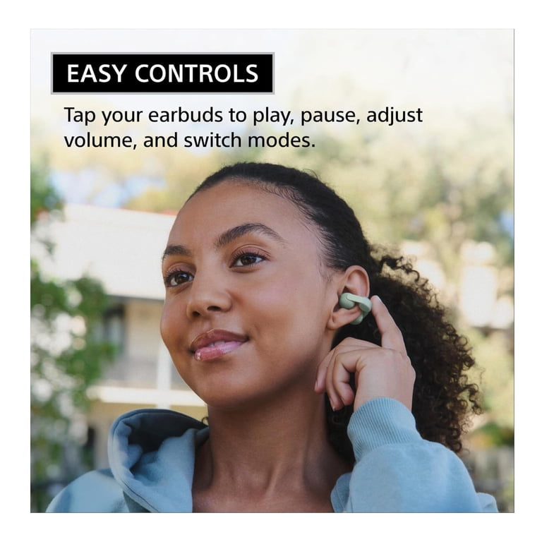 Sony LinkBuds Clip Open-Ear Truly Wireless Earbuds with Earbud