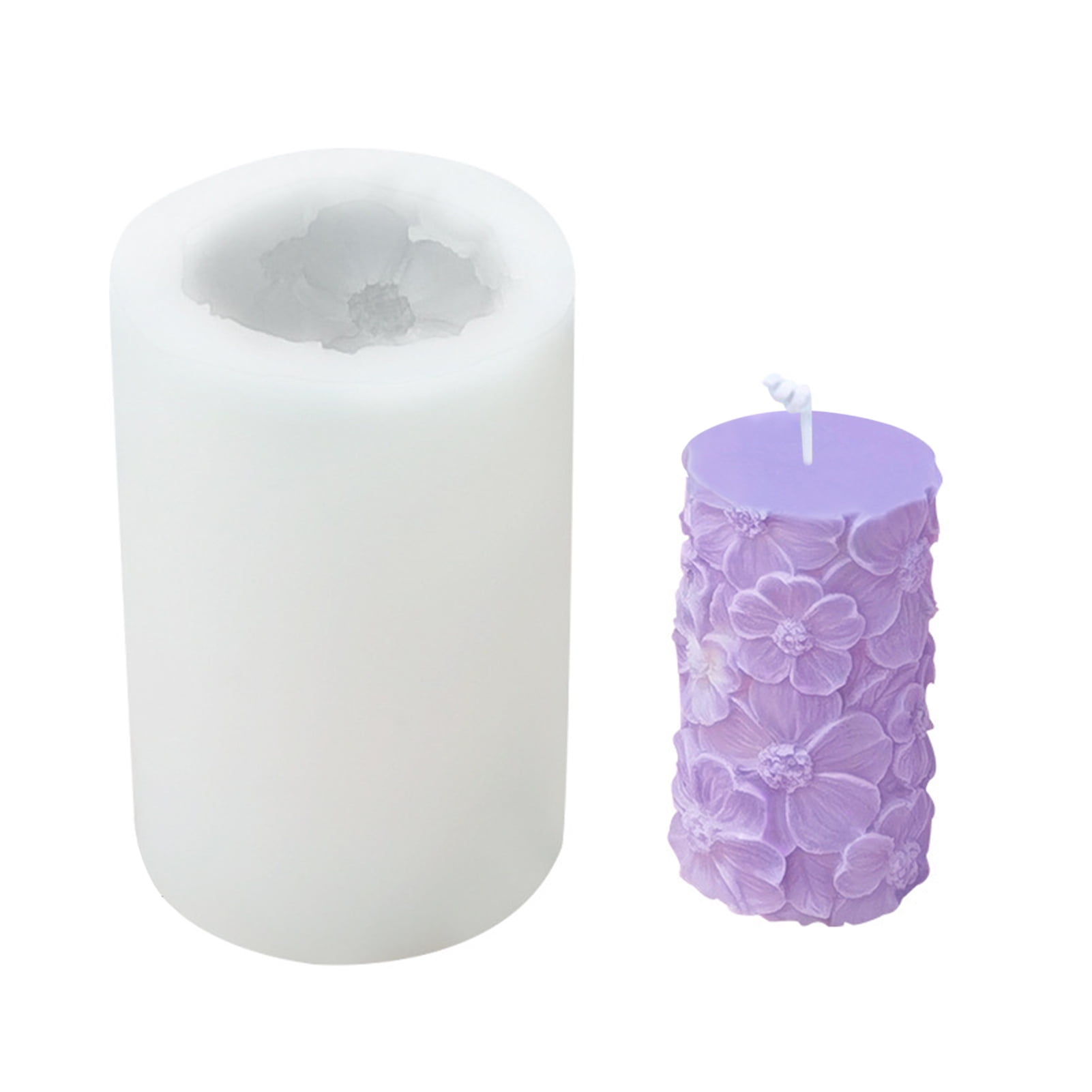 Soap Mold Flower Silicone Soap Making Mould Candle Mold DIY Handmade Mold 