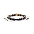 thumbnail image 5 of West Coast Jewelry Men's Red Tiger's Eye Stone Bead Adjustable Bracelet, 5 of 5