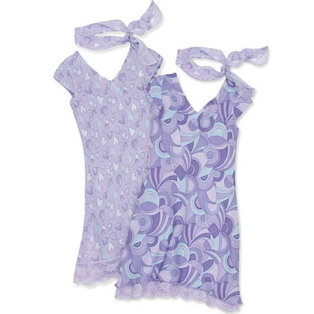 George - Girl's Reversible Hearts & Swirls Dress