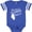Football Blue and White, variant on Inktastic Someone in Illinois Loves Me Boys or Girls Baby Bodysuit