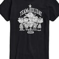thumbnail image 3 of Peanuts - Snoopy And Friends Team Holiday Spirit - Men's Short Sleeve Graphic T-Shirt, 3 of 6