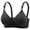 Black, variant on beishanbush Clothing 2025 Bra Under $5 Women's Fashionable Casual Underwear Comfortable Gathering Solid Color Bra