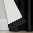 thumbnail image 5 of Eclipse Kendall Solid Scalloped Valance (1 Panel), 42 In Wide x 18 In Long, Black, 5 of 7