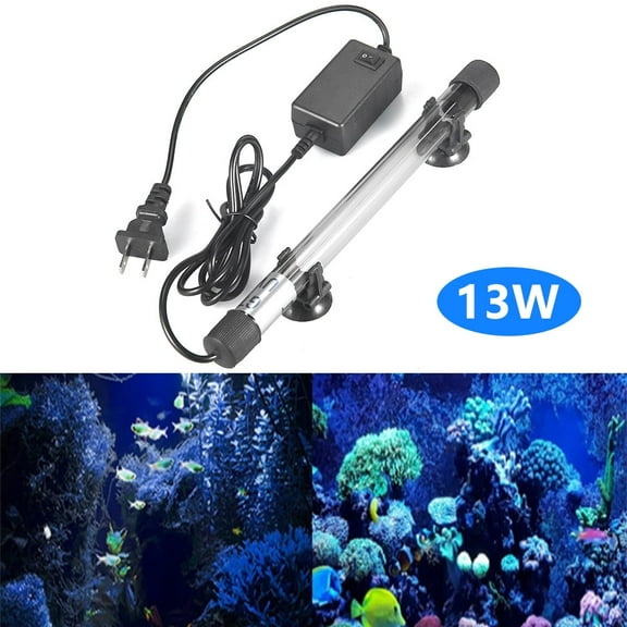 Jinyi Aquarium Submersible UV Light Sterilizer Pond Fish Tank Germicidal Clean Lamp