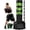 Green, variant on RDX Kids Punching Bag with Gloves, 4FT Heavy Duty Junior RONIN Target Pedestal Bag Set Suction Cup Stand Base