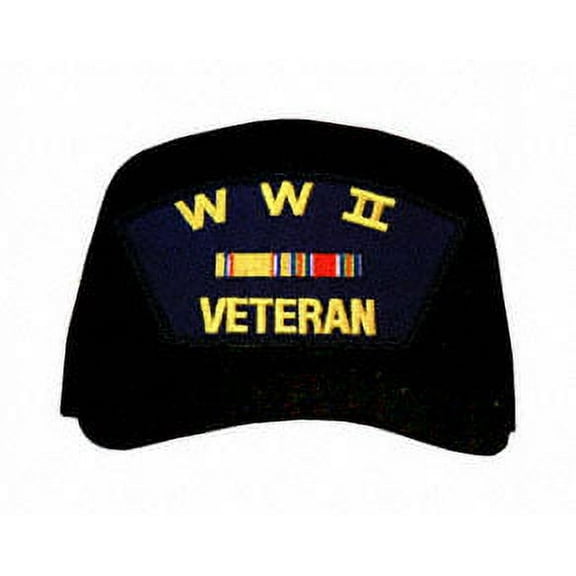 WW-II Veteran with Ribbons Ball Cap