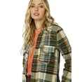 thumbnail image 2 of O'Neill Womens Zuma Superfleece Tradewinds plaid XL, 2 of 3