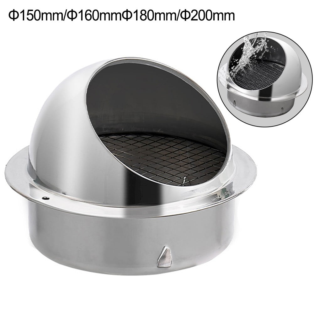 304 Stainless Steel Range Hood Weatherproof Cap Thickened And Thickened Dense