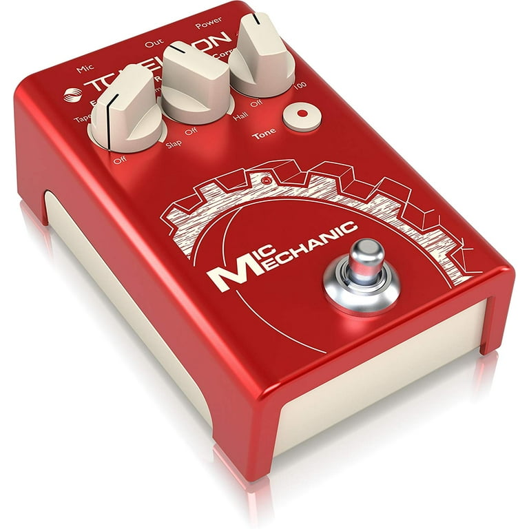 TC Helicon Mic Mechanic 2 Vocal Effects Pedal w/ Reverb