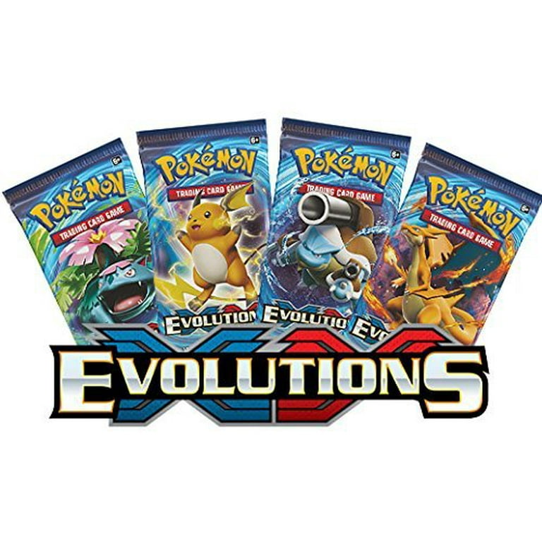 Pokemon XY Evolutions Sealed Booster Pack of 3 Walmart.com