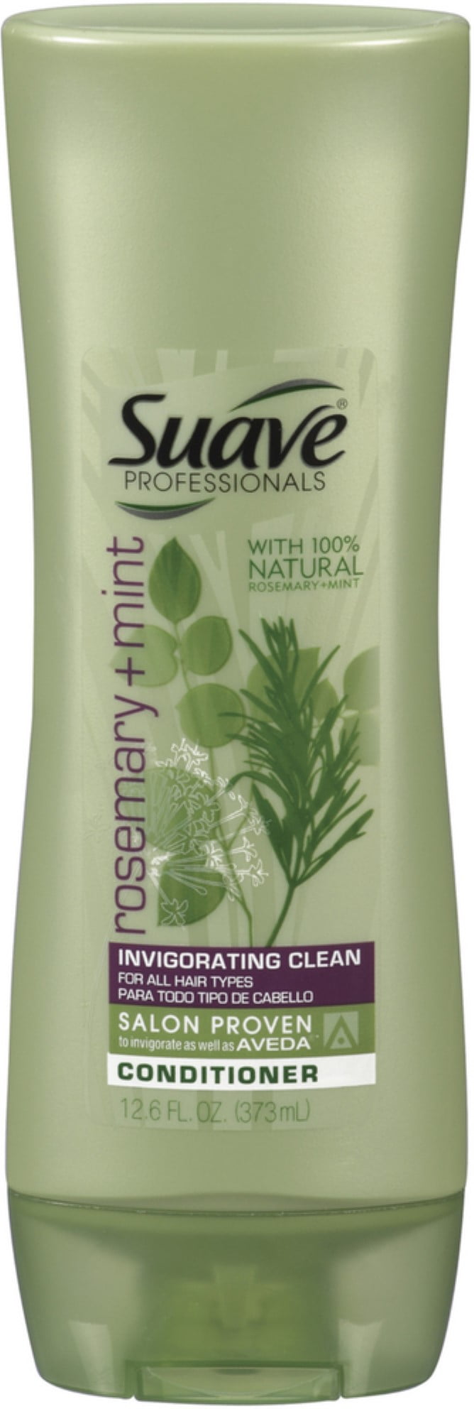 Suave Professionals Invigorating Clean Conditioner, Rosemary + Mint 12.60 oz (Pack of 2)