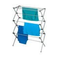 thumbnail image 4 of Folding 42-Inch Clothes Drying Rack Silver White, 4 of 8