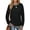 Black, variant on Color Block Sweatshirts for Women Crewneck Long Sleeve Oversized Pullover Tops Casual Fall Outfits