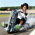 thumbnail image 3 of McLaren 24V Ride on Toys for Kids, Electric Go Kart Powered Drift Kart with Adjustable Seat for Big Kids Boys Girls, Black, 3 of 8