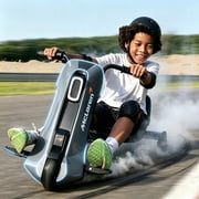McLaren 24V Ride on Toys for Kids, Electric Go Kart Powered Drift Kart with Adjustable Seat for Big Kids Boys Girls, Black