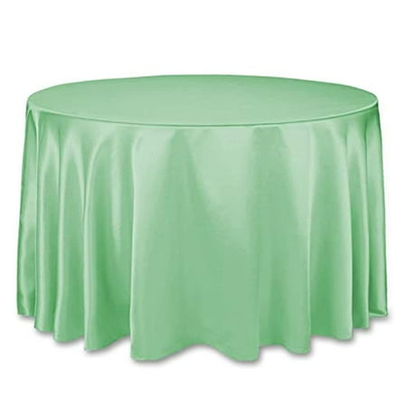 

linentablecloth round satin tablecloth 108-inch hemlock