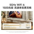 ZNGPNG WiFi 6 Mesh Router AX1500 1500Mbps Works with Mi App Network