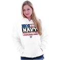 thumbnail image 4 of US Navy Honor Courage American Flag Unisex Plus Size Hoodie Brisco Brands 4X, 4 of 5