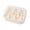 White, variant on Silicone Popsicle Molds with Lid, 3 Cavity Cartoon Bear Shaped Ice Pop Maker, BPA-Free Reusable Easy Release Mold for Summer Party