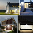 thumbnail image 3 of Solar Sensor Lights Outdoor 30 LED Wireless Waterproof Security Solar Motion Sensor Wall Lights for Fence Patio Deck Yard Garden with Motion Activated Auto On/Off (4, Cool White), 3 of 3