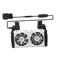 thumbnail image 4 of TOOYFUL Tank Tank Cooling Fan for Tank Aquarium, 2 Head Quiet Aquarium Cooling Fan Aquarium Chiller for Hamster, 4 of 10