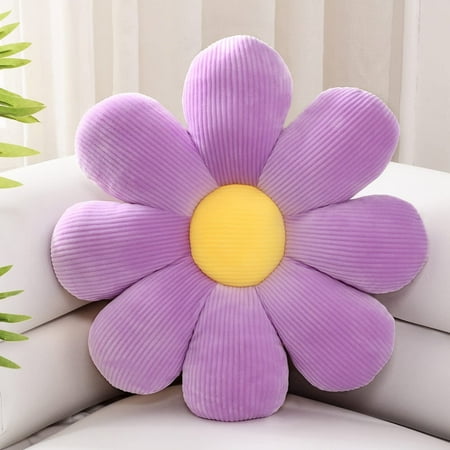 

Flower Pillow Flower-Shaped Throw Pillow Butt Seating Cushion Flower Floor Pillow Cute Decorative Plush Pillow for Chair Bed Sofa