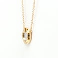 thumbnail image 2 of Pre-Owned Tiffany Tiffany T T Two Circle Necklace Mini Diamond Pink Gold (18K)... (Good), 2 of 13