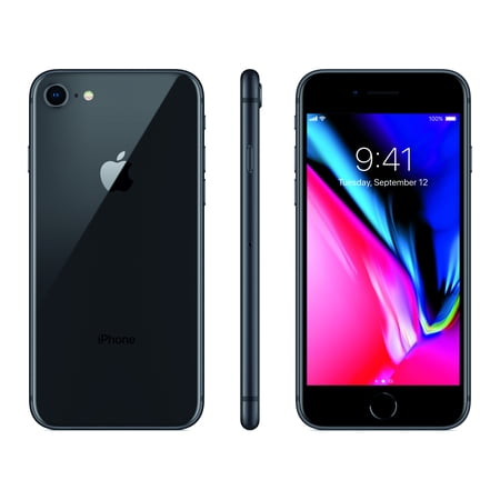 Wireless - Apple iPhone 8 64GB, Space Gray