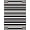 Black And White, Pattern 2, variant on ODIKA 8'x10' Washable Area Rug Entryway Interlocking Geometric Banded Monochrome Bathroom Front for King Size Bedroom Under Bed, Master Suite, Non-Shedding, Easy Care