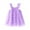 AB97 Purple, variant on Tisuna Butterfly Dresses For Toddler Girls Solid Color Sleeveless Suspender Layered Dress Fashion Cute Girls Summer Festival Birthday Dress Black Size 2-3 Years