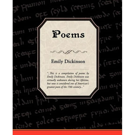 Poems (Paperback)