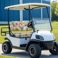 thumbnail image 5 of Pzuqiu Golf Cart Seat Covers Comfortable, Compatible with Golf Carts Outdoor, Golf Cart Seat Cover Set Fit for Ezgo Golf Cart Club Car Precedent, 5 of 10