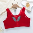 thumbnail image 5 of Women's Sexy Thin Lace Bra Gathered Without Steel Ring Comfortable Fixed Adjustable Breast Collection Cotton, 5 of 8