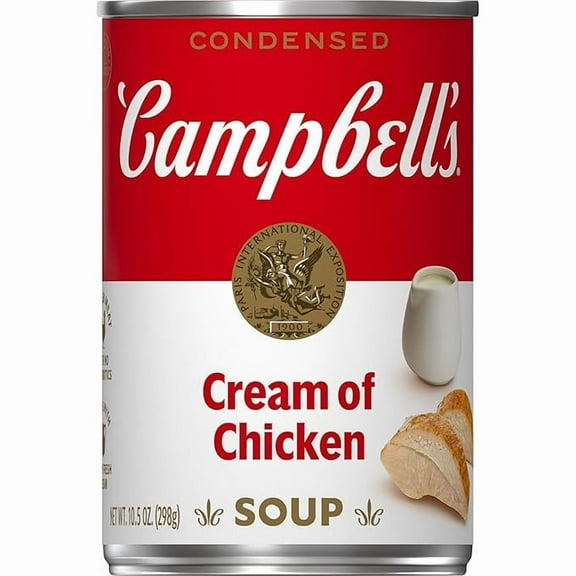 Pack of 2 Campbell's Condensed Cream of Chicken Soup, 10.5 oz Can
