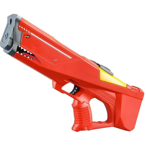 Pistolas de agua electricas para adultos y ninos potente pistola de agua automatica pistola de agua de alta presion pistola de agua para disparar piscina de playa al aire libre T