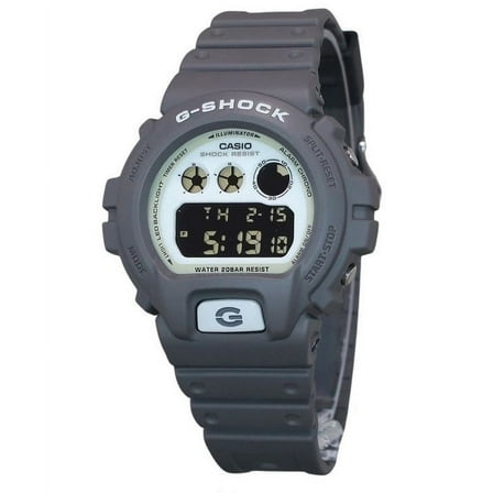 Casio G-Shock Hidden Glow Digital Resin Strap Quartz DW-6900HD-8 200M Men's Watch