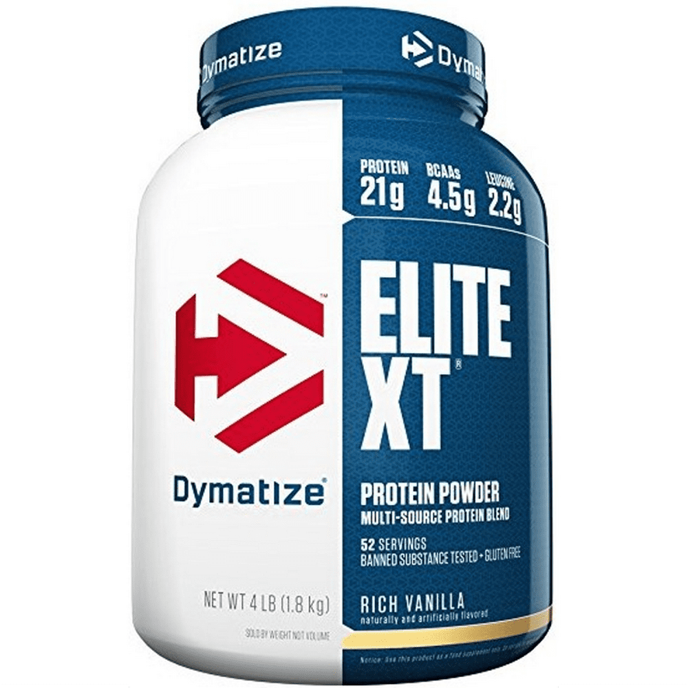 Dymatize Elite XT Protein Powder Blend, Rich Vanilla, 21g Protein