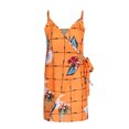 thumbnail image 4 of Robe d'Été Sexy à Bretelles Taille Ajustée Imprimée, 4 of 9