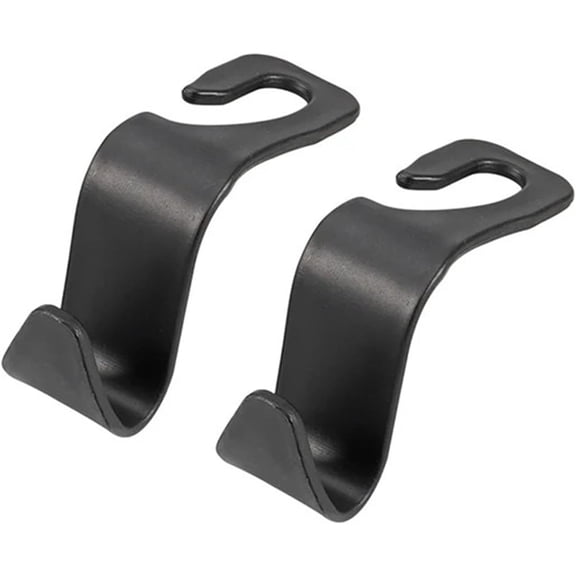 2 Pack Car Seat Headrest Hook,Auto Seat Hook Hangers Storage Organizer Interior Accessories for Purse Coats Umbrellas Grocery Bags Handbag