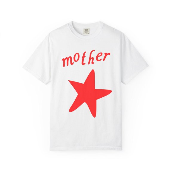 CLOTEX Mother Star Tee, Trendy Mom shirt, Mama Mothers day graphic t-shirt, Bay S