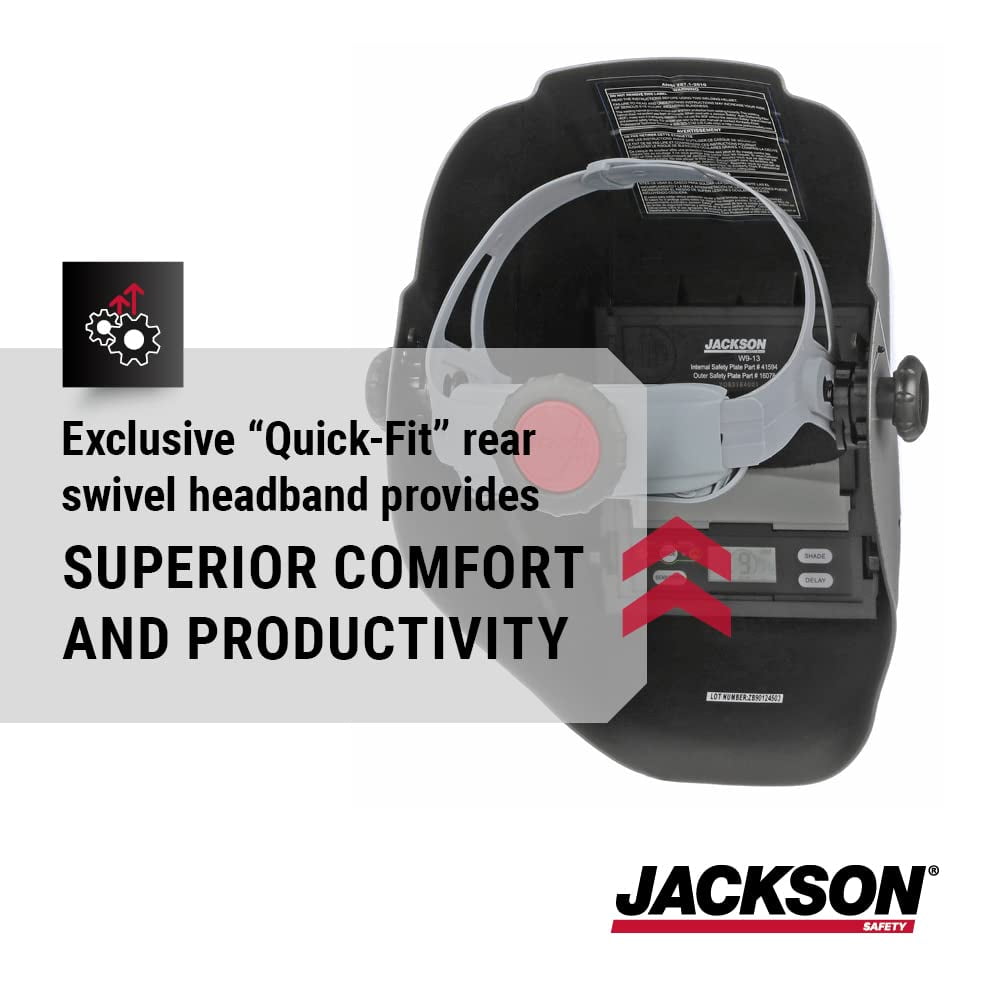 Jackson Safety 46130 Insight Digital Vari ADF Welding Helmet HaloX Arc Angel
