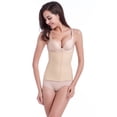 thumbnail image 2 of Kiwi-Rata Women Shapewear Waist Trainer Ultra Firm Control Slip Seamless Waist Cincher Plus Size Hook up, 2 of 4