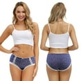 thumbnail image 5 of Asoul Women's Cotton Underwear Soft Stretch Hipster Underpants Packs of 5, 5 of 6