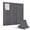 Dark gray, variant on Light Camel Felt Bulletin Board Tiles 9-Pack, 36" x 36" Cork Board Alternative Wall Mount Notice Board for Office, Home & Classroom